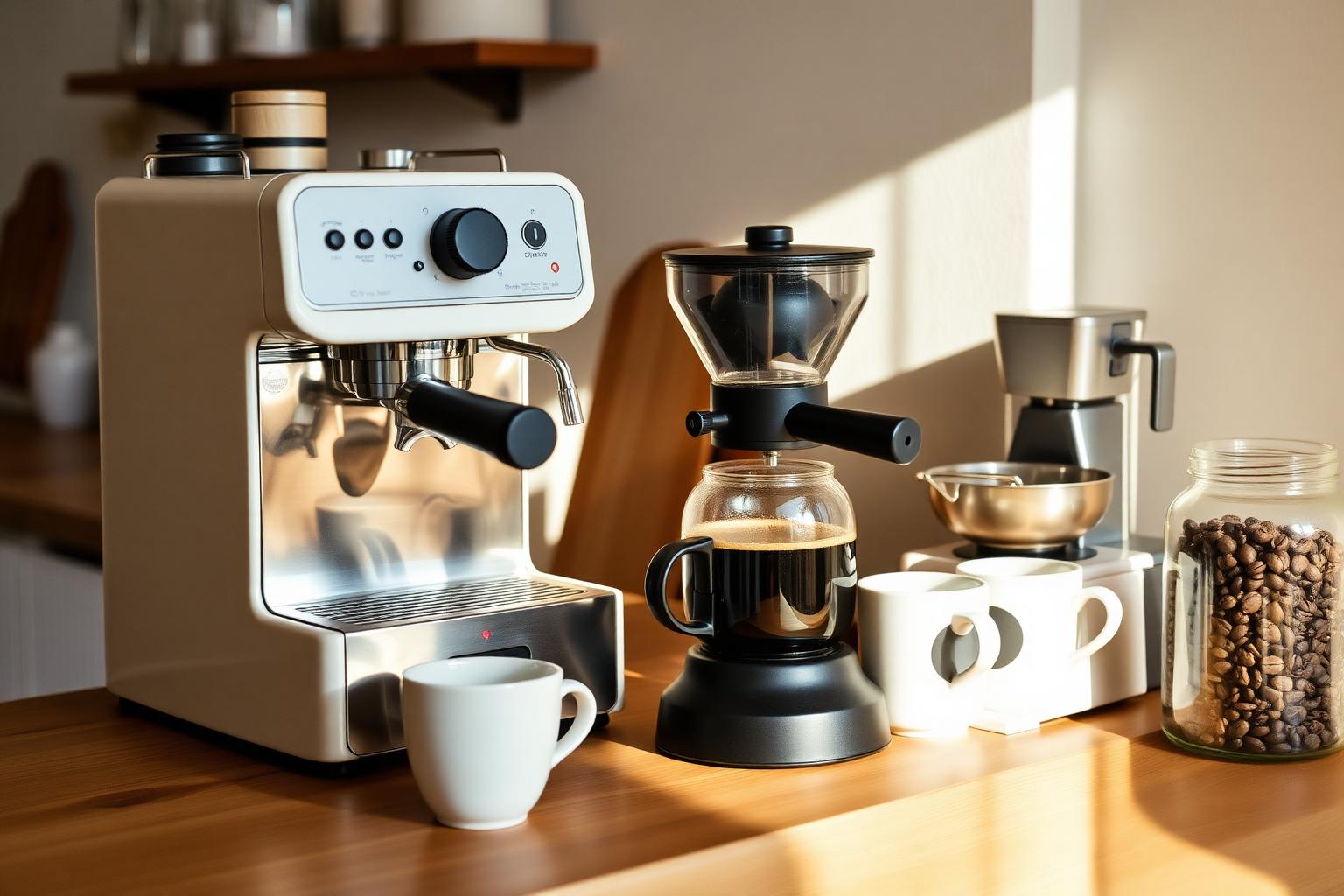 Premium home café setup